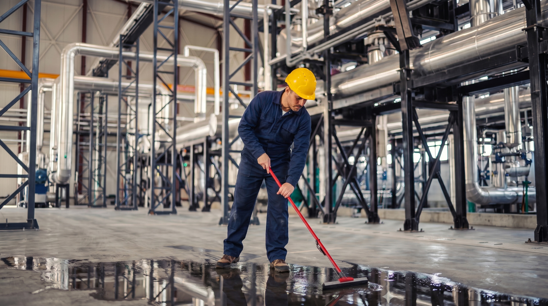 Limpieza industrial y comercial